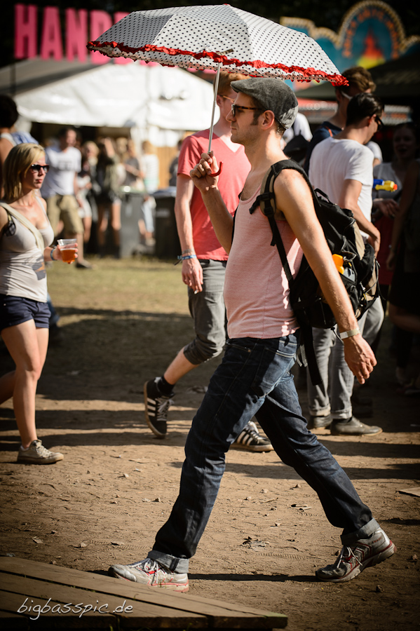 Dockville Festival in Hamburg 2012, Samstag, Foto: © Benjamin Hülenkremer