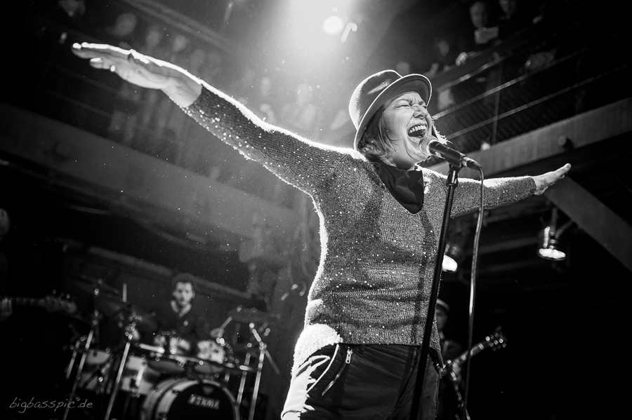 Inga Rumpf & Friends in der Fabrik, Hamburg, 16.3.2013. Foto © Benjamin Hüllenkremer